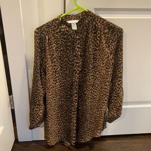 Cheetah top long sleeve